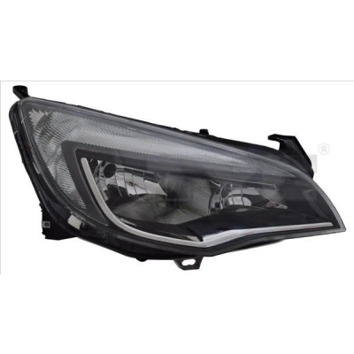 Imagen de TYC 20 16975 05 2 Faros derecha H7/H7, W21/5W con luz diurna para circulación por la electromotor OPEL: Astra J Hatchback, GTC
