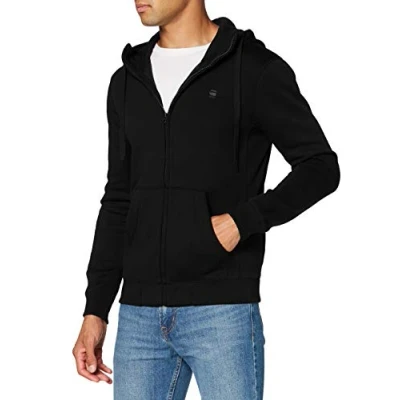 Imagen de G Star Premium CORE HDD Sudadera con cremallera, Hombre, Talla: XXL, Black