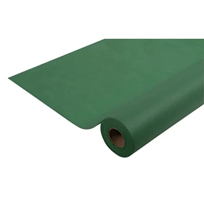 Imagen de Pro Nappe Ref R780607I 5 xMantel no tejido hilado desechable Rollo de 6 m largo X 1,20 ancho Color verde abeto Material resistente al desgarro, repelente agua y que se puede limpiar