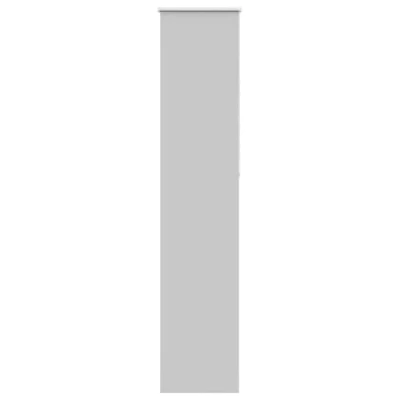 Imagen de vidaXL Estor Enrollable Opaco Blanco 50x230 cm Tela Ancho 45,7 cm, día y Noche, de Cocina, Enrollable,