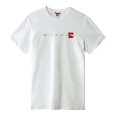 Imagen de THE NORTH FACE Never Stop Exploring Camiseta, TNF White, XS Hombres