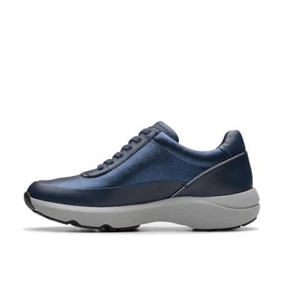 Imagen de Clarks Tivoli Zip, Zapatillas Mujer, Navy Combi, 35.5 EU