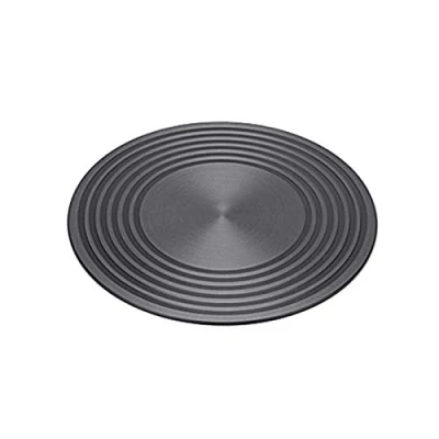 Imagen de QOTSTEOS Difusor de calor para estufa gas, placa reductora llama, anillo antiadherente convertidor cocina, adaptadora inducción (tamaño: 24 x