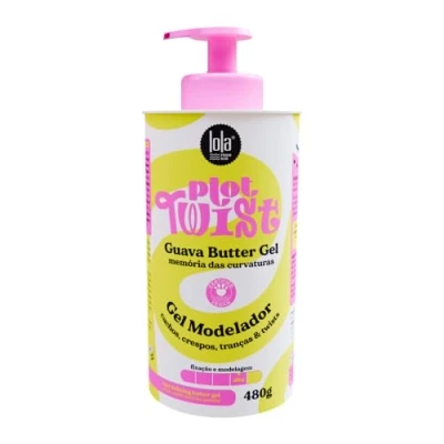 Imagen de Lola Plot Twist Guava Butter Gel Definición y Control Enriquecido con Manteca de Guayaba No Pegajoso Fácil Aplicación Natural Sin Parabenos 480g Apto Método Curly