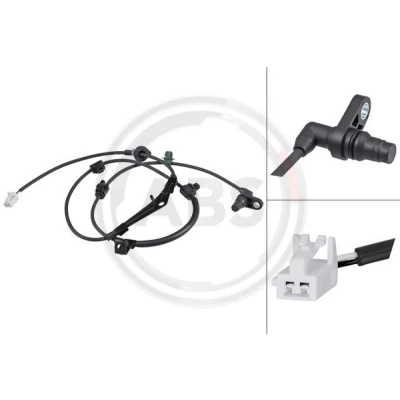 Imagen de A.B.S. 31755 Sensor de ABS activo 1290 blanco DAIHATSU: Terios II