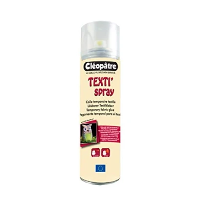 Imagen de Cleopatra Texti Pegamento para Tela, en Spray, Transparente, 250 ml
