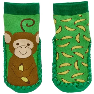 Imagen de Playshoes Zapatillas, Pantuflas Unisex niños, Mono, 26/27 EU