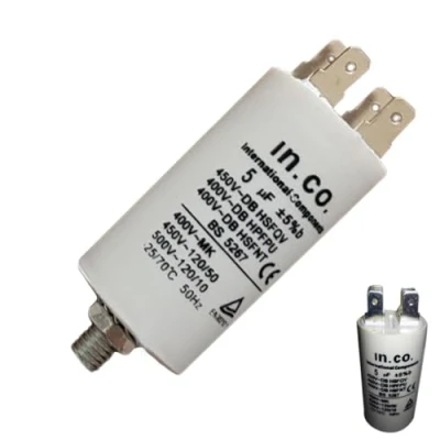 Imagen de Condensateur demarrage 5uf pour seche linge Electrolux 125002051