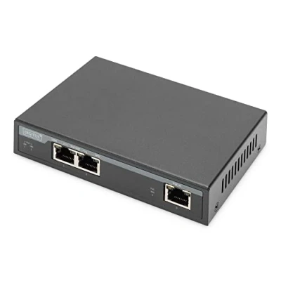 Imagen de DIGITUS Extensor Gigabit 4PPoE de 2 Puertos, 802.3at, 60 W