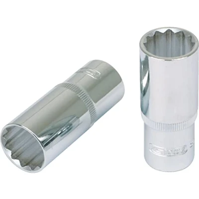 Imagen de KS Tools 918.1734 1/2&quot; Llave de vaso 12 cantos CHROMEplus, larga, 34 mm