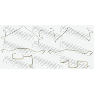 Imagen de Kit d&#039;accessoires, plaquette de frein à disque FEBEST 0403 K94WF