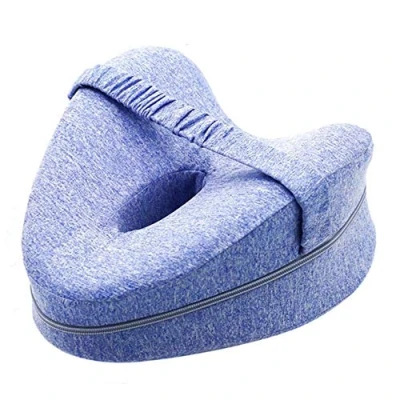Imagen de LYY Almohada de localización piernas, Espuma Memoria para Rodilla, Adecuada aliviar el Dolor Espalda, Cadera y en Las articulaciones