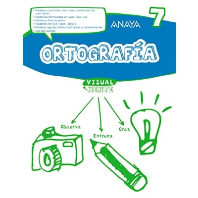 Imagen de Ortografía 7. (Visualmente)