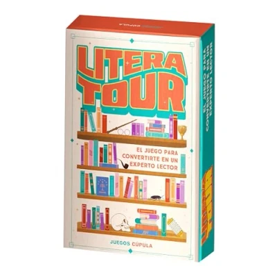 Imagen de LiteraTour: El juego para convertirte en un experto lector (Juegos Cúpula)