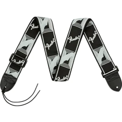 Imagen de Fender 099 0681 543 Correa con monograma de 2 &quot;en negro, gris claro, oscuro