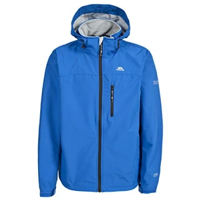 Imagen de Trespass Stanford Chaqueta impermeable Softshell con capucha para hombre, color oliva, talla XS