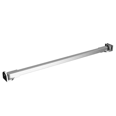 Imagen de vidaXL Brazo de Soporte para Mampara Ducha Pared sin Marco Puerta Fijo Conexión Cristal a Barra Apoyo 47,5 cm Acero Inoxidable