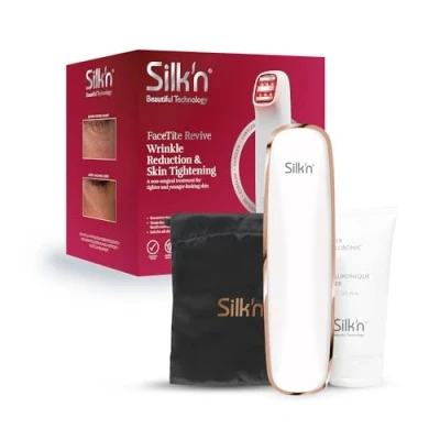 Imagen de Silk&#039;n Dispositivo de Cuidado Facial I FaceTite Revive Microdermoabrasión Reducción Arrugas y Estiramiento la Piel Blanco