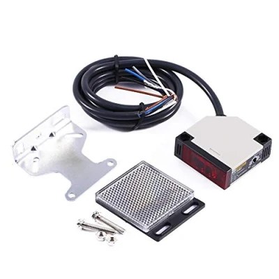 Imagen de sensor fotoeléctrico, reflexión especular Fotoeléctrico AC 90 250V 3A E3JK R4M1 Interruptor del