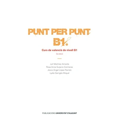 Imagen de PUNT PER B1: Curs de valencià nivell B1 (Textos docentes)