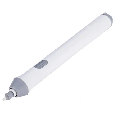 Imagen de Tenwin Electric Borrador de Lápices Automático con 22 Recambios para Dibujo Pintura Bosquejo Planes Arquitectónicos (Blanco)
