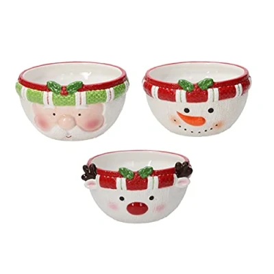 Imagen de Tognana Holly Jolly Xmas Set 3 Boli