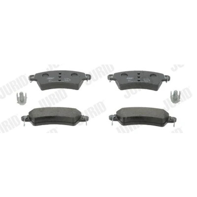 Imagen de JURID 571965J Juego de pastillas freno no preparado para indicador desgaste con accesorios PEUGEOT: 206 Hatchback, 306 Berlina