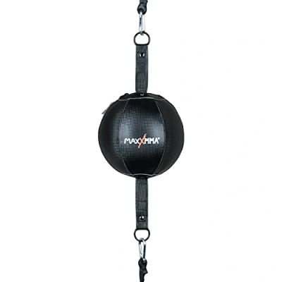 Imagen de MaxxMMA Pelota de Velocidad Doble Extremo, Boxeo, Bola perforación, Entrenamiento Artes Marciales Mixtas, Incluye Bomba, Cables, Bloqueo