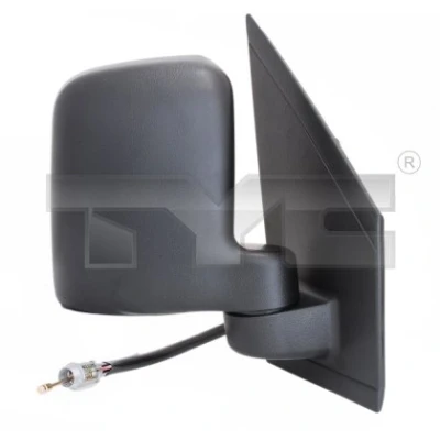 Imagen de Espejo retrovisor Tyc 310 0090 izquierda negro Ajuste por cable, convexo FORD: Tourneo Connect, Transit Connect Mk1 Furgón