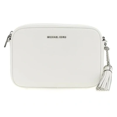 Imagen de Michael Kors JET Camera Bandolera, Mujer, Talla: One Size, Optic white