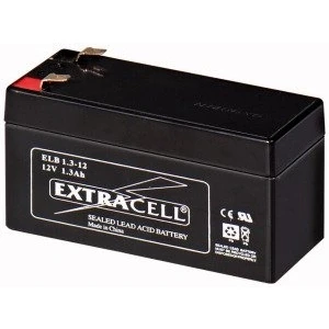 Imagen de EXTRACELL Batería de plomo recargable sellada, 12 V, 1,3 Ah, marca