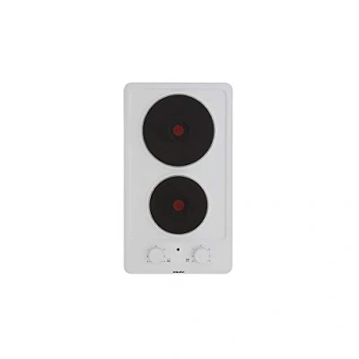 Imagen de Placa De Gas Glem Gt320wh Hobs 2 Fuegos 30cm 3500w Inox