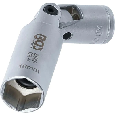 Imagen de BGS 2985 Llave de vaso para calentadores articulada hexagonal entrada 10 mm (3/8&quot;) 16