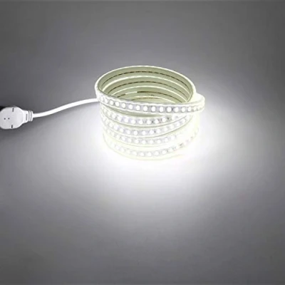 Imagen de pcning Tiras LED de Interior 3M con Enchufe Directa 220V Sin Transformador 6000K Blanco Frio, 3 Metros Tira Luz IP67 Corte 1M Strip Light (Blanco 3)