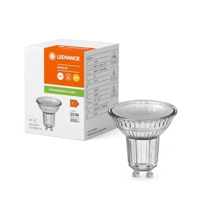 Imagen de Ledvance Performance LED Spot Reflector GU10 PAR16 4.3W 350lm 36D 830 Blanco cálido Reemplazo 50W