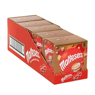 Imagen de Maltesers Cacao Dolce Gusto Compatibles 40 Cápsulas Chocolate caliente