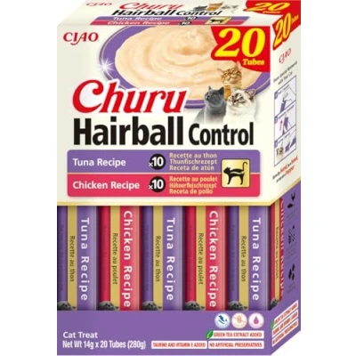 Imagen de CHURU Cat VARIEDADES Hair Ball Control 20 UDS