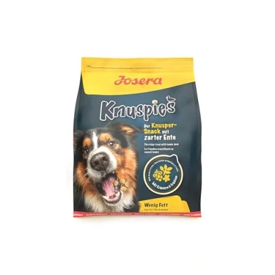 Imagen de Josera Knuspies con Pato sabrosas golosinas para Perros bajo Contenido de Grasa, 1 Unidad, x 900 g