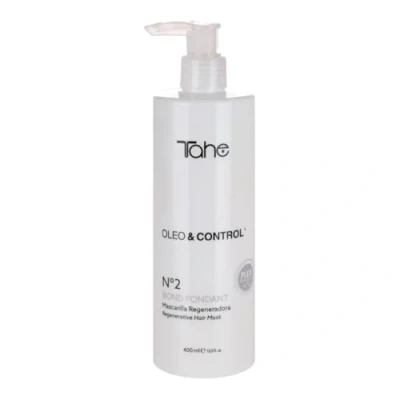 Imagen de Tahe Oleo &amp; Control Mascarilla Regeneradora Nº2 Bond Fondant que unifica, sella la cutícula y revitaliza el cabello, 400 ml