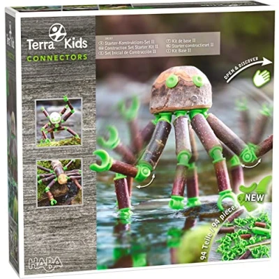 Imagen de HABA animaux Terra Kids Connectors Kit básico II Juego al Aire Libre 8 años o más 306307, Talla única (306307)