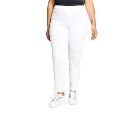 Imagen de Ulla Popken Jeggings M. Gürtelschlaufen, Vaqueros Mujer, Blanco Nieve, 50W / 32L