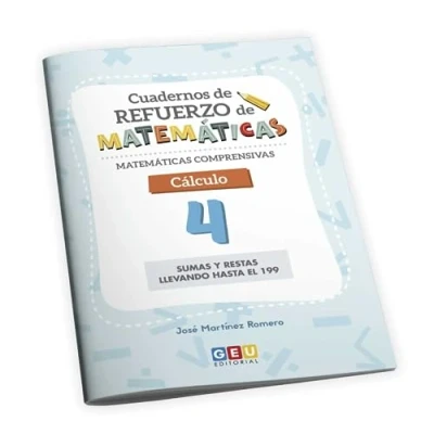 Imagen de Cuaderno de Refuerzo Matemáticas Comprensivas para 2º Primaria Cálculo 4 (MATEMATICAS COMPRENSIVAS)