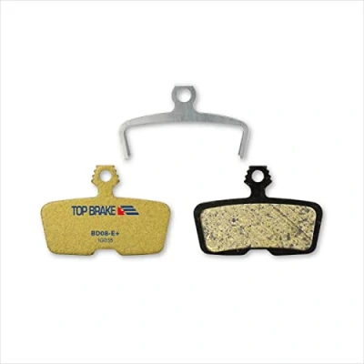 Imagen de TOP BRAKE pastillas de freno disco bicicleta para AVID SRAM Code R/RE/RSC, Guide RE (Premium E+ Dorado)