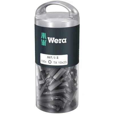 Imagen de WERA 05072446001 867/1 Z TORX 10 x 25 mm DIY Box Punta