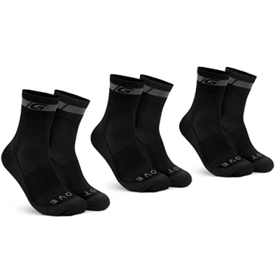Imagen de GripGrab Merino Wool Regular Cut Cycling Socks Single &amp; Multi Pack Box of 1 and 3 Pairs Breathable Bicycle Sports