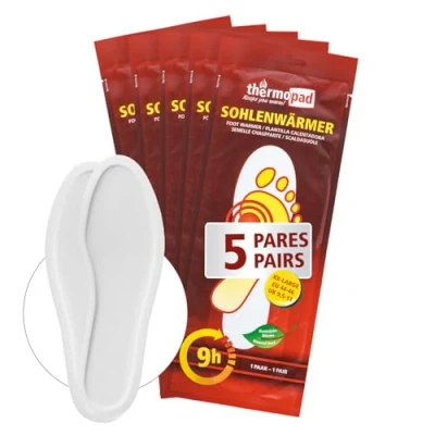 Imagen de Thermopad Sohlenwärmer Calentadores de pies, Color Beige, Talla L