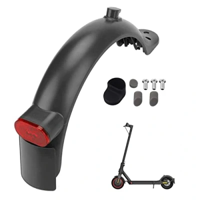 Imagen de Yungeln Guardabarros Trasero para Scooter con Luces traseras Compatible eléctrico Xiaomi M365 Pro2