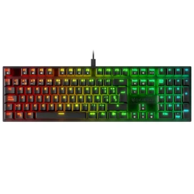 Imagen de Oversteel KOVAR Teclado Gaming USB, Retroiluminación RGB, Switch Mecánico Outemu Blue, Anti Ghosting, Layout Español PC/MAC/Android
