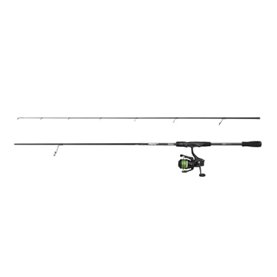 Imagen de Abu Garcia MAX SX Spinning Combo, Caña y Carrete de Pesca Agua Dulce Lucioperca Zander, Fuerte Ligero Versátil, Negro, 2.44m Moderadamente Rápida, Tamaño 2500