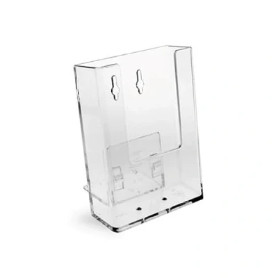 Imagen de Taymar DIN largo (DL), A6, soporte para folletos de pared, mesa con clip pie